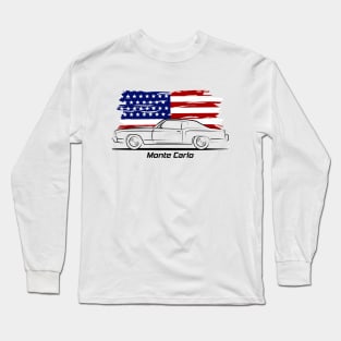 Racing Monte Carlo Art Long Sleeve T-Shirt